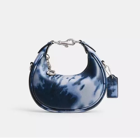 Coach leather mini Jonie tie dye crossbody bag - Picture 1 of 8
